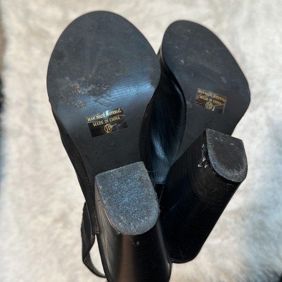 😊 Nature Breeze Faux Leather Heeled Bootie - Picture 5 of 5